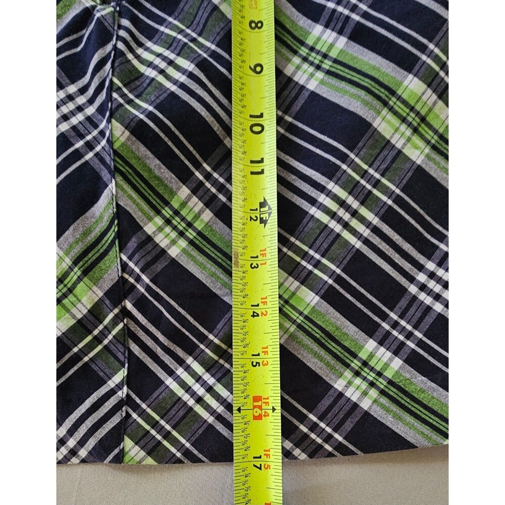 Emerald 18 Womens Golf Skirt Size 12 Plaid Skort Pockets Built‑In Shorts Comfort - Picture 10 of 10